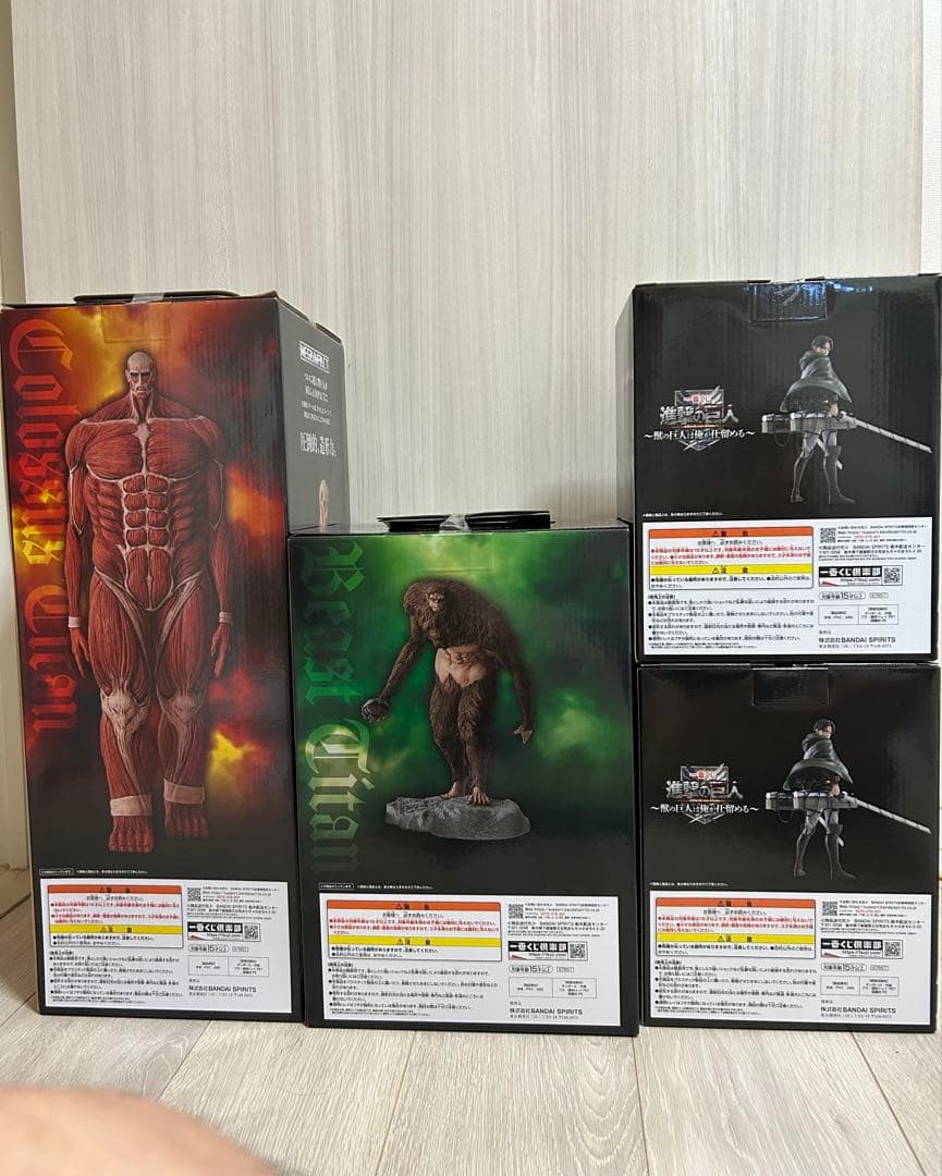 一番くじ 進撃の巨人 ～獣の巨人は俺が仕留める～　1ロット