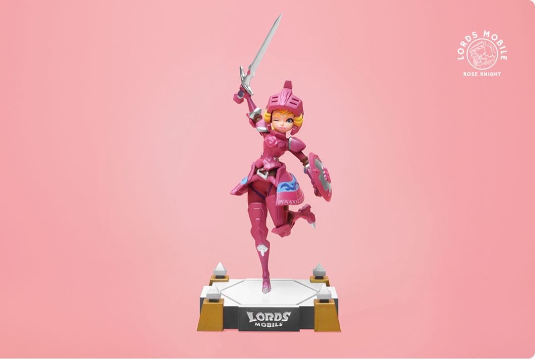 【公式限定品】 ロードモバイル 薔薇の騎士 ジョアン 勝利Ver. フィギュア