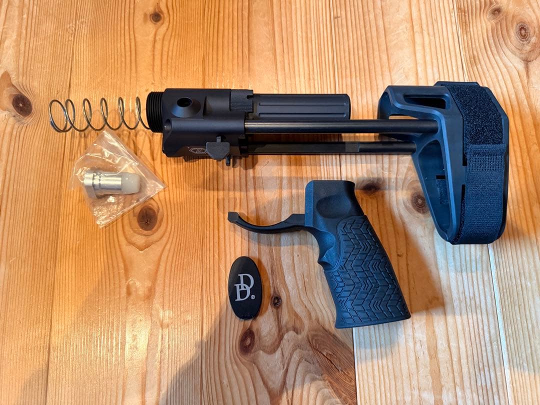 【実物】DDグリップ / BJTAC MDタイプ ブレース ストック セット