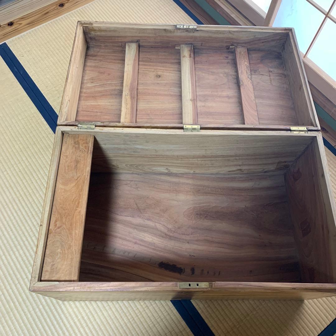 アンティーク! 楠の木トランク