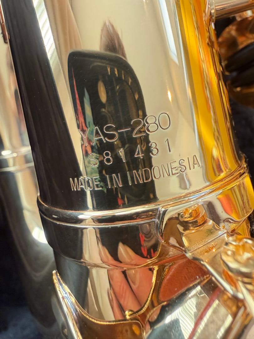 【超美品】YAMAHA アルトサックス　YAS-280 リード付きお得セット