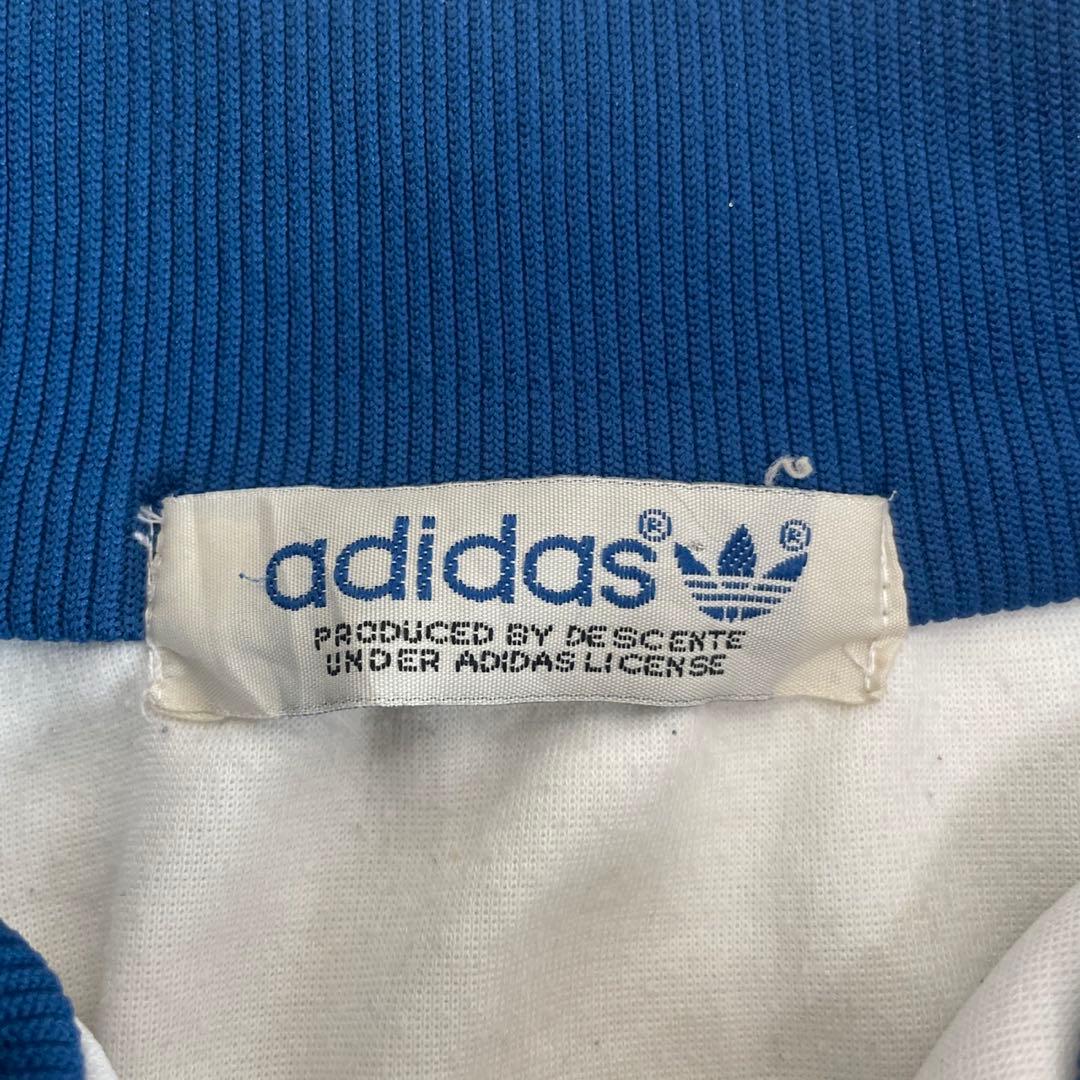 希少80s adidas アディダス ジャージ トラックジャケット デサント製