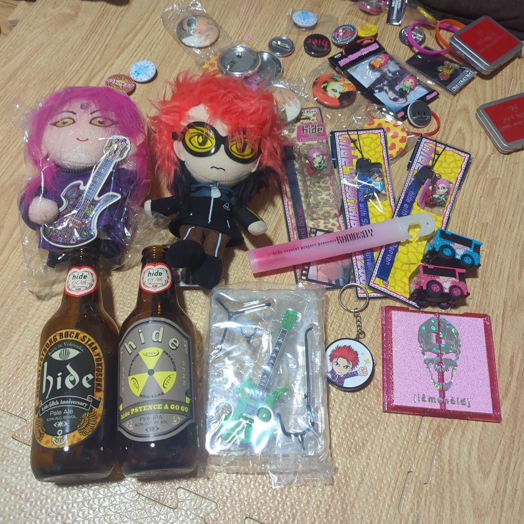 x Japan hide ジャンク　グッズcdバッジチラシ本等超大量セット