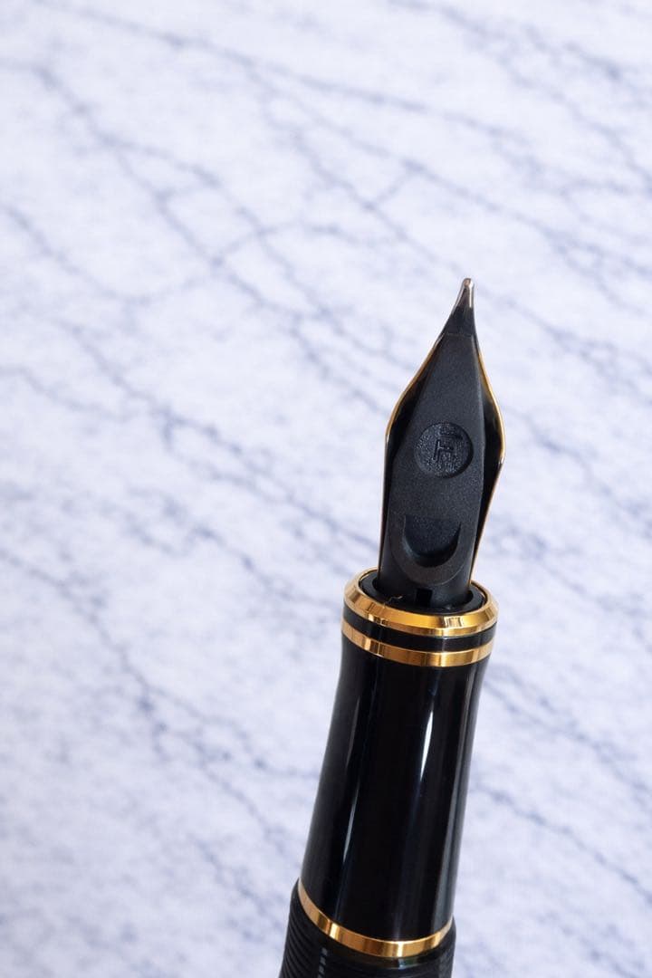 PARKER デュオフォールド 万年筆 18K 750 UK製 廃盤 木箱付