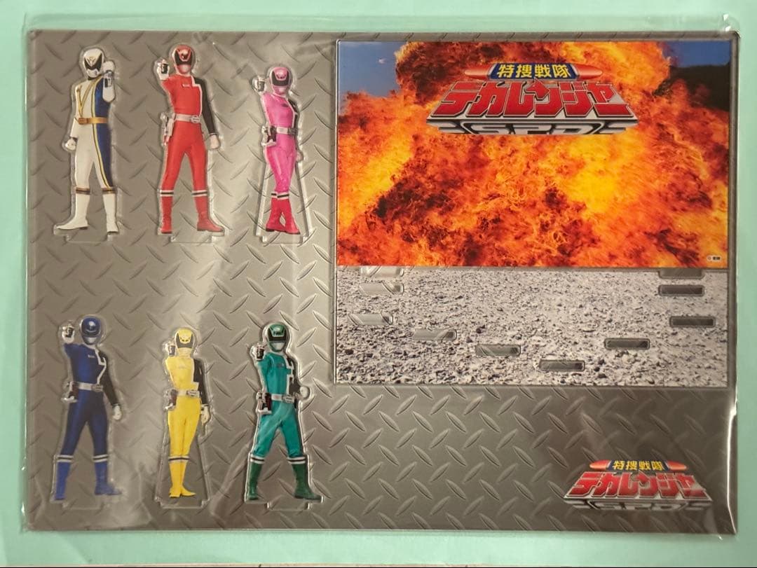 デカレンジャー アクリルジオラマ