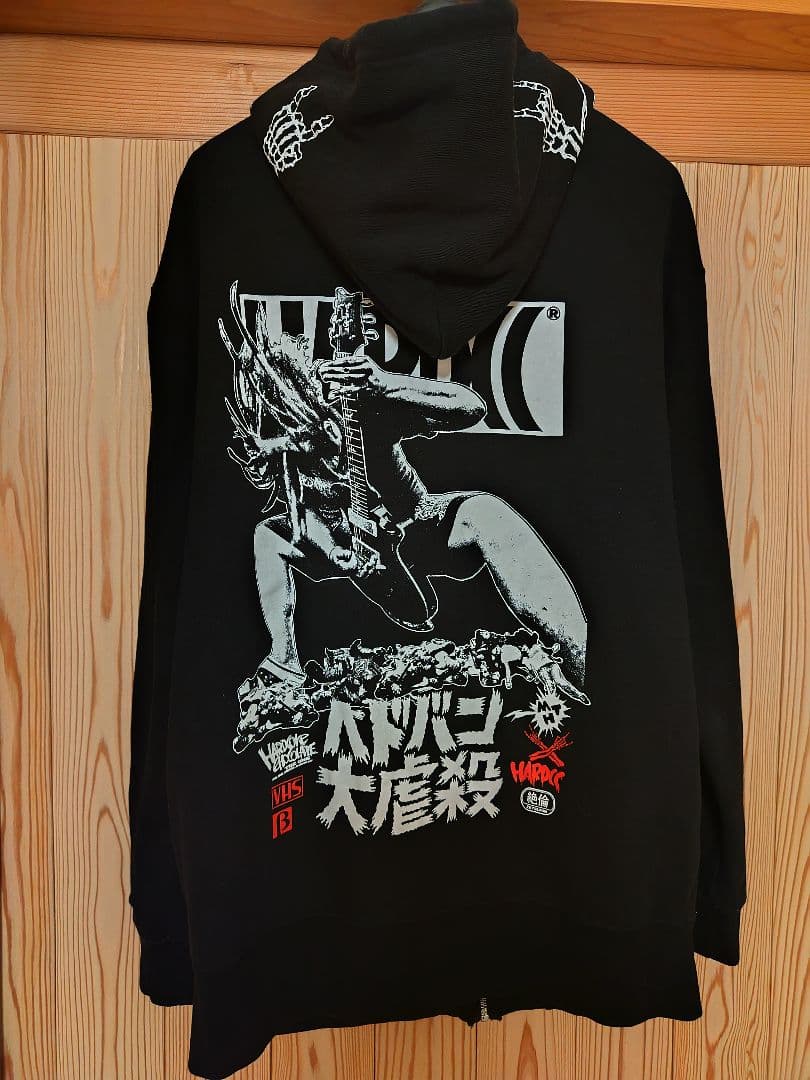 マキシマム ザ ホルモン ハードコアチョコレート ヘドバン大虐殺コラボパーカー
