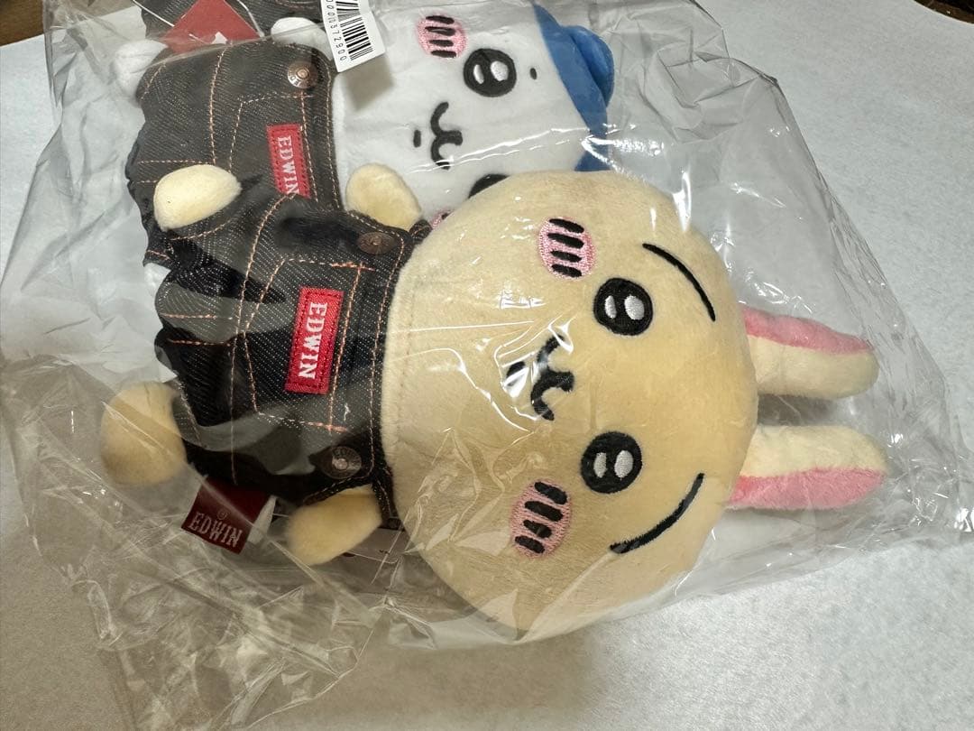 激レア品‼️EDWIN×ちいかわ ぬいぐるみ 3体セット