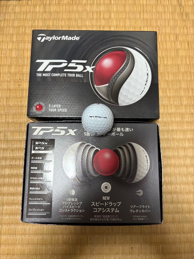 TaylorMade TP5x ゴルフボール 24個