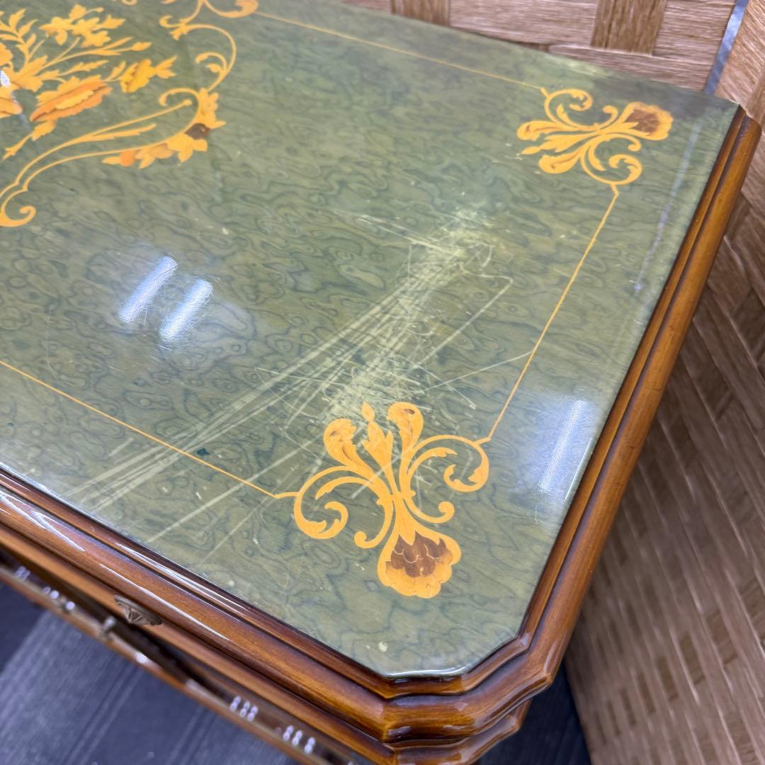 ☆アルテム社 ARTEM☆ガラスキャビネット 象嵌細工 飾り棚