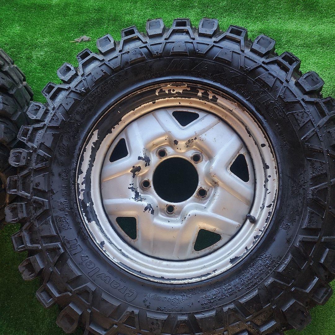 ジムニー(ゴツゴツ)タイヤー　山道　Ja11