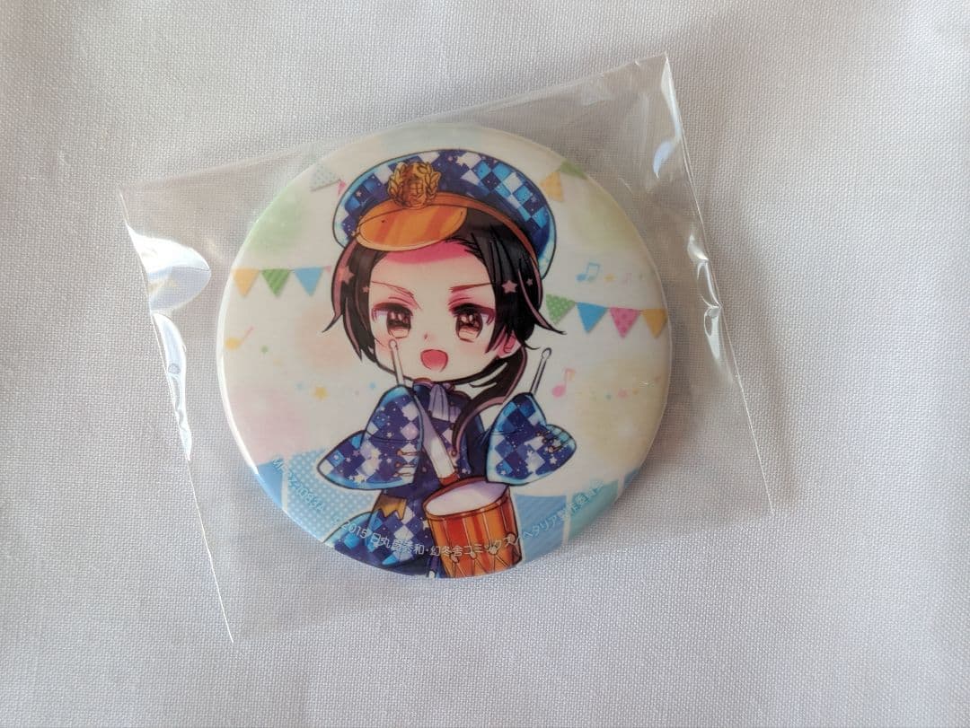 ヘタリア 缶バッジ まとめ売り　キャラクターソングCD ベスト　アニメイト