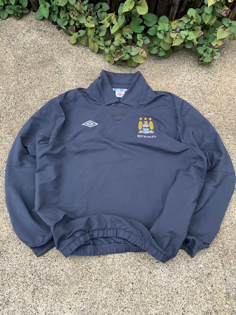 【希少】UMBRO×マンチェスターシティ/ピステ/ドリルトップ/3XL