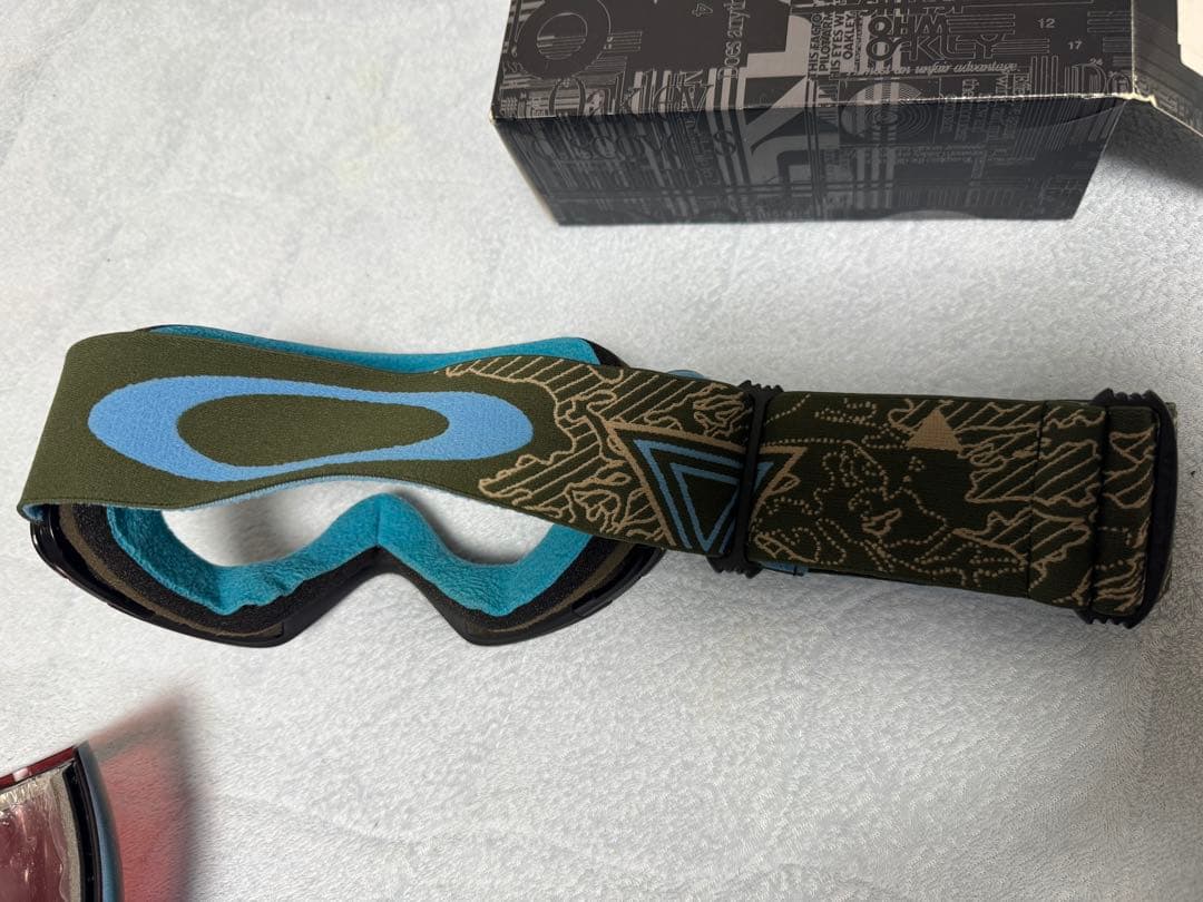 値下　Oakley ゴーグル XLプリズムミラーレンズ　ジャンク
