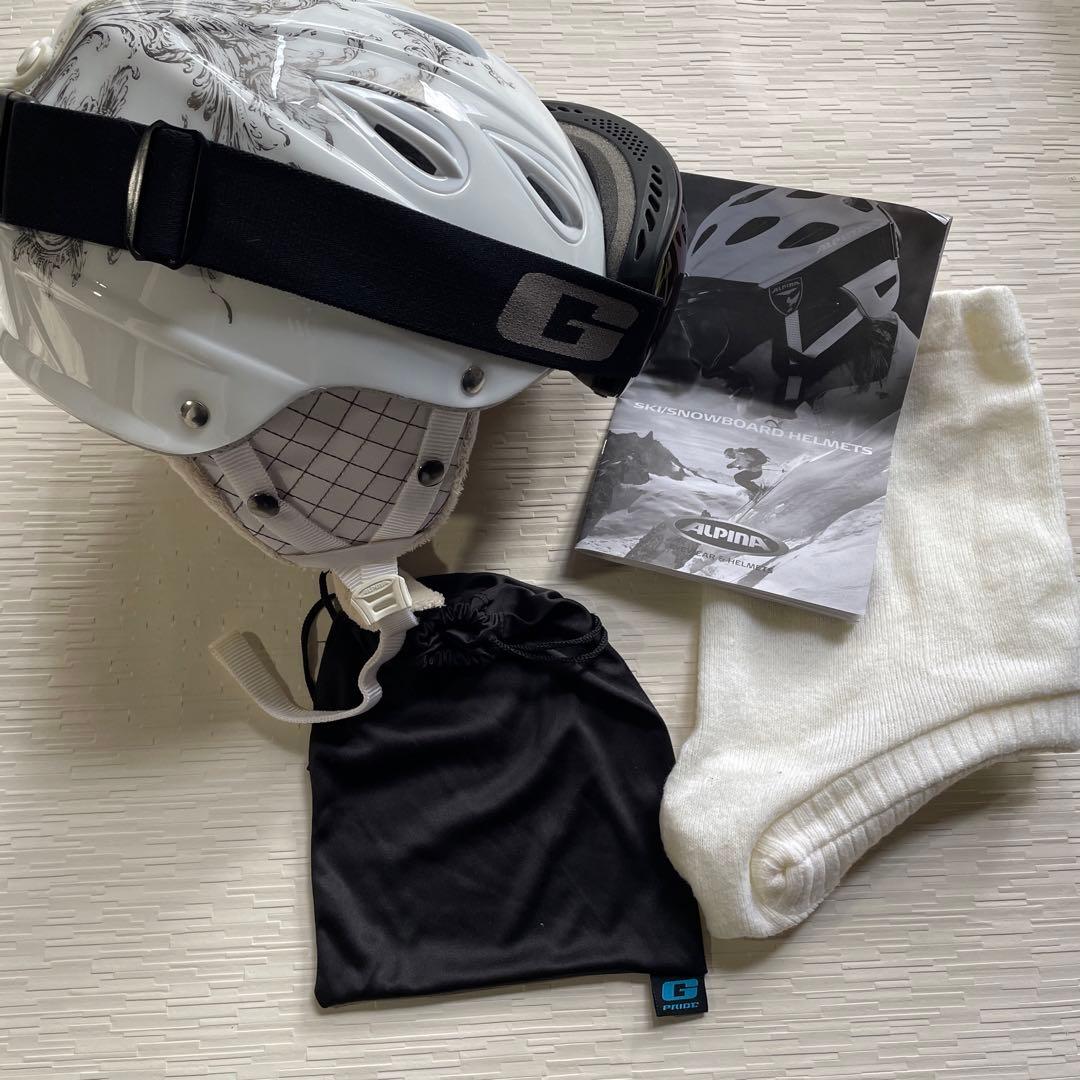 ALPINA スキー　スノーボード　ヘルメット ゴーグル