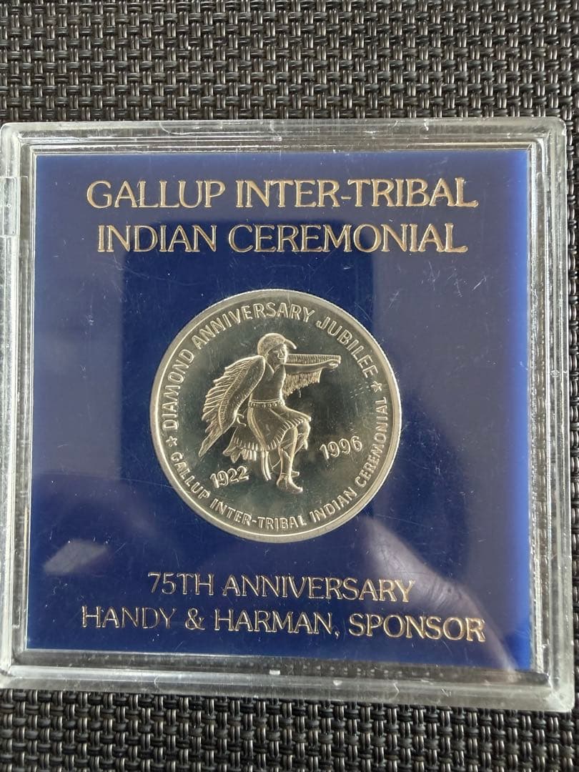 1996年ギャラップインディアン セレモニー記念銀31.5g