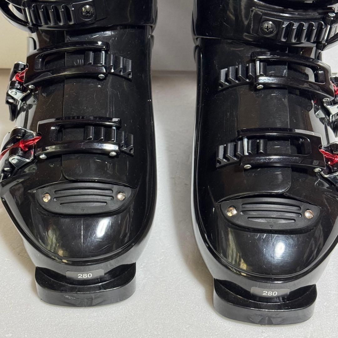 未使用REDXAMスキー ブーツ 28cm黒色初心者格安処分エントリー軽量モデル