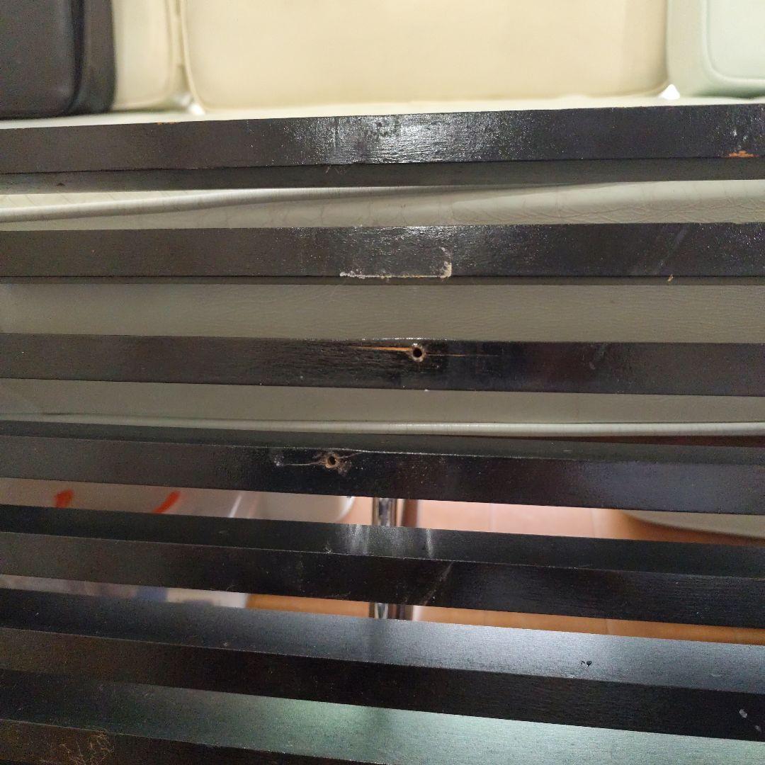 ヴィンテージ ジョージ ネルソン プラットフォーム ベンチ ブラック