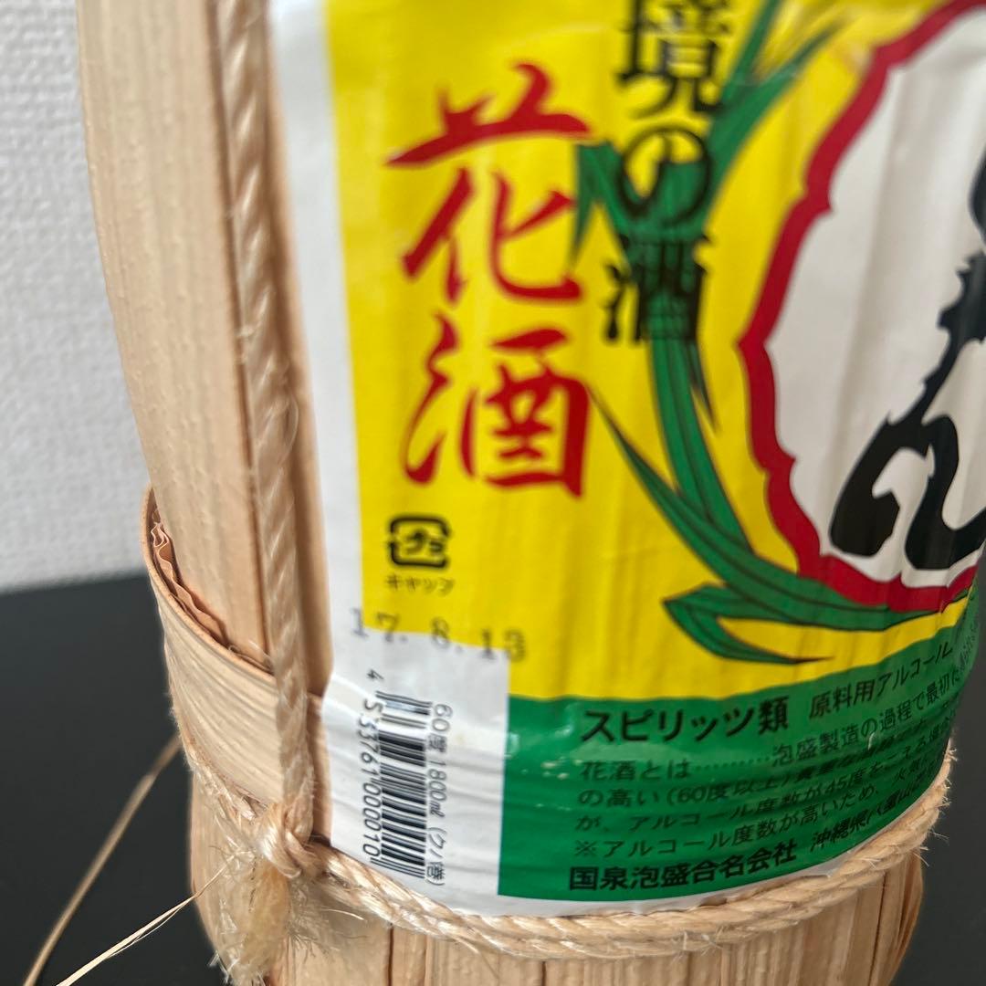 「どなん　60度　1800ml　花酒　国泉泡盛　与那国島　幻の逸品」