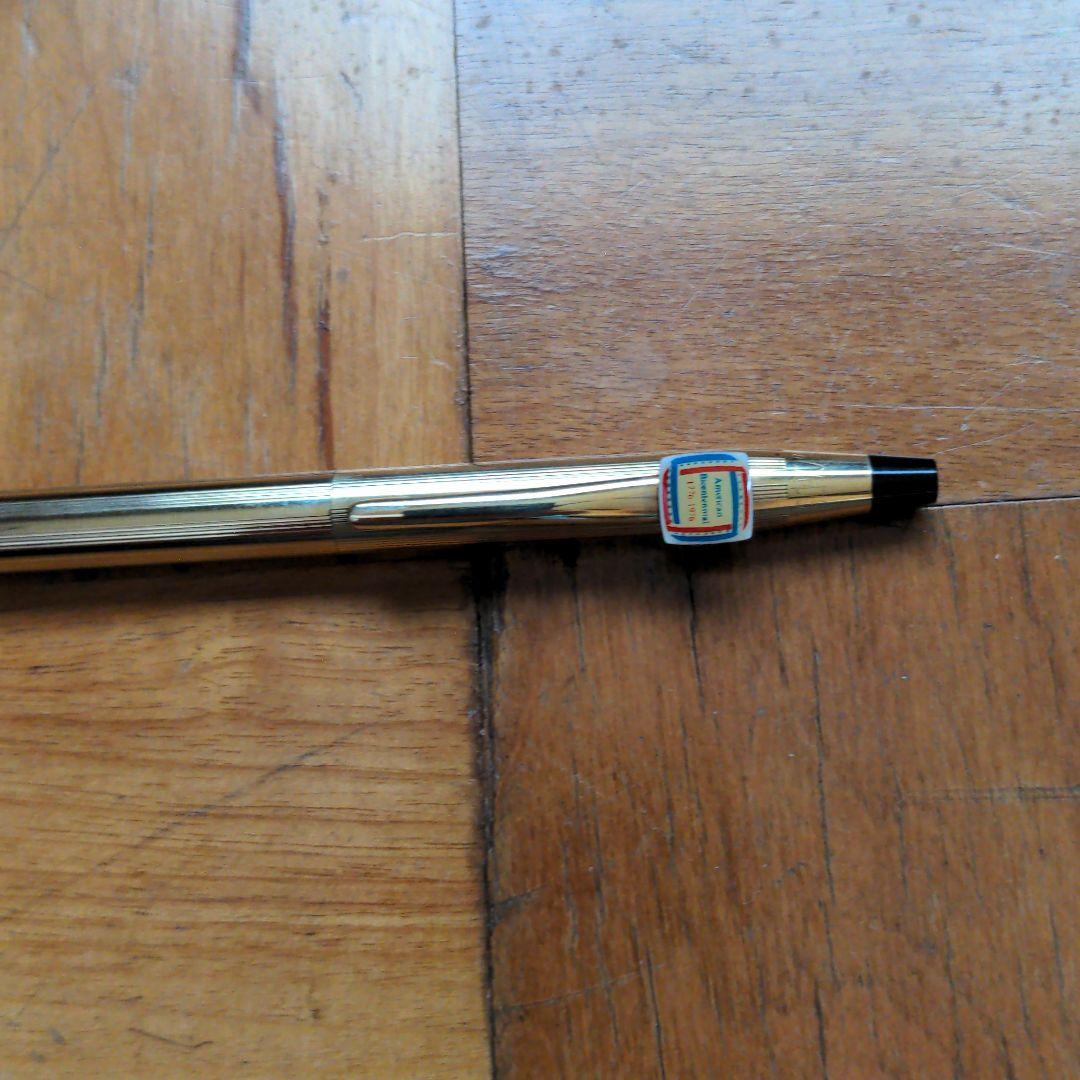 珍品 アメリカ製 クロスローラーボールペン