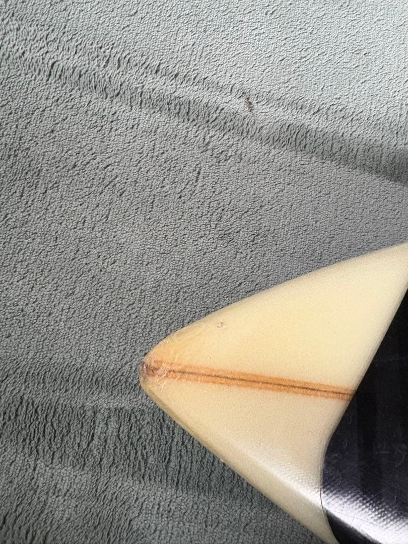 Bourton ショートボード　フィン、ケース、リーシュ付き