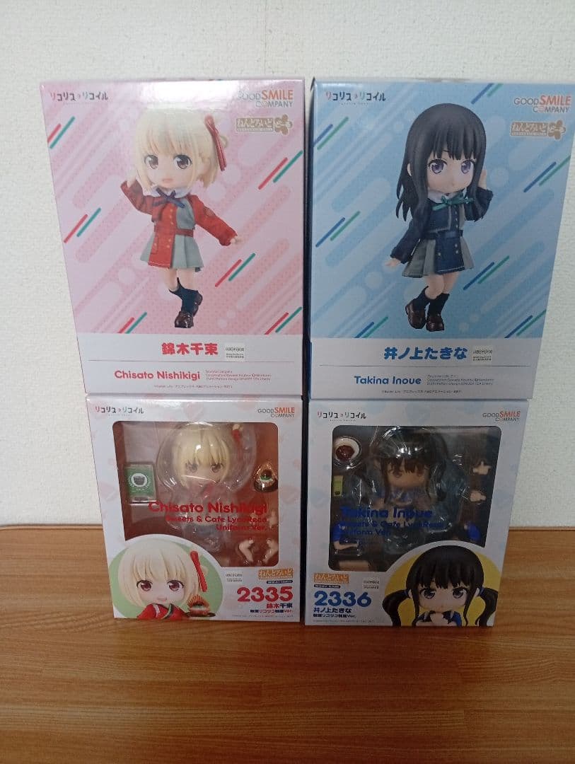 ねんどろいどリコリス・リコイル7体セット