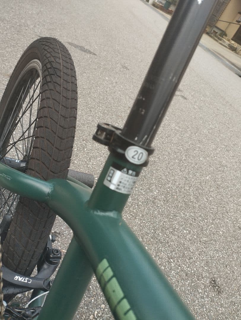 レイチェル BM-20R BMX 自転車 20インチ グリーン 美品