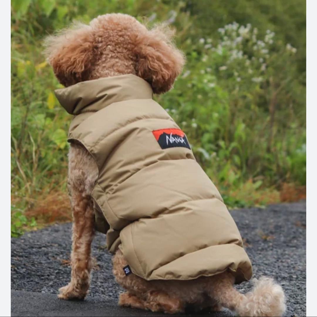 『美品』NANGA ダウンジャケット犬用S