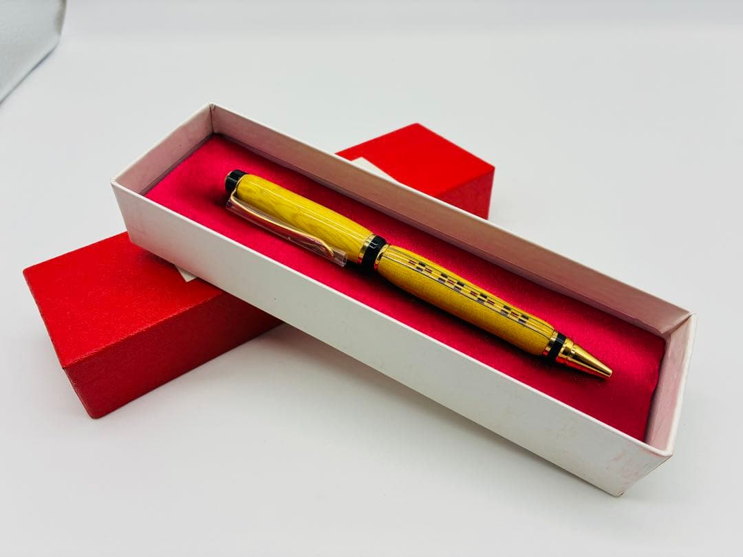 新品 沖縄 かねせん工房 デザイナーボールペン ガジュマル