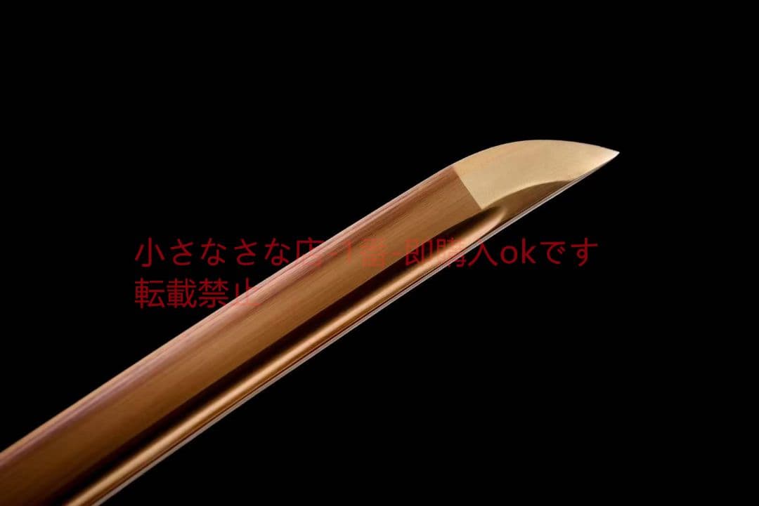 炭素鋼焼金『金龍加長侍刀』古兵器 武具　刀装具　日本刀　模造刀 居合刀 長尺