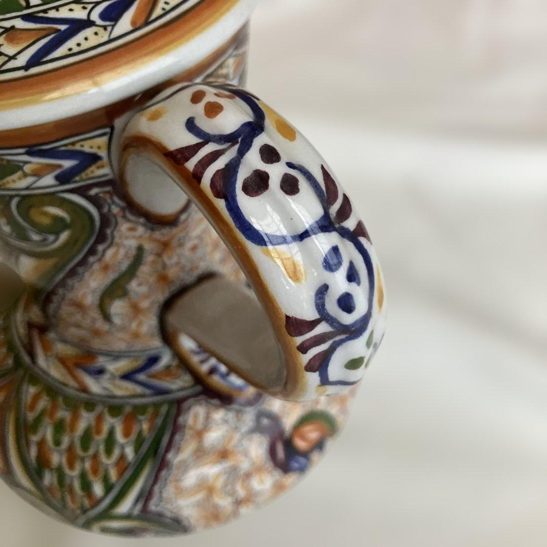 ポルトガルにて購入　水差し　ピッチャー　陶器