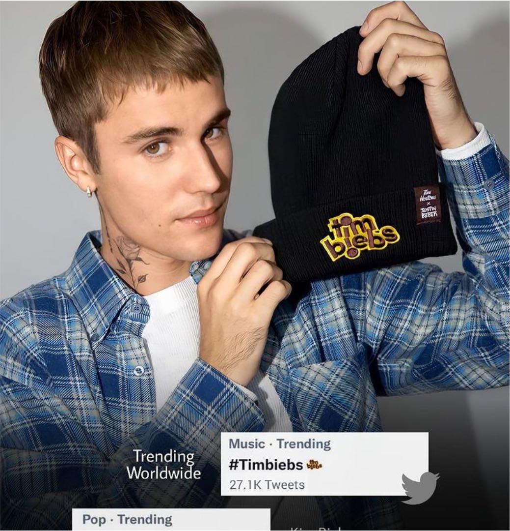 北米限定 ジャスティンビーバー コラボ ティムホートン グッズ