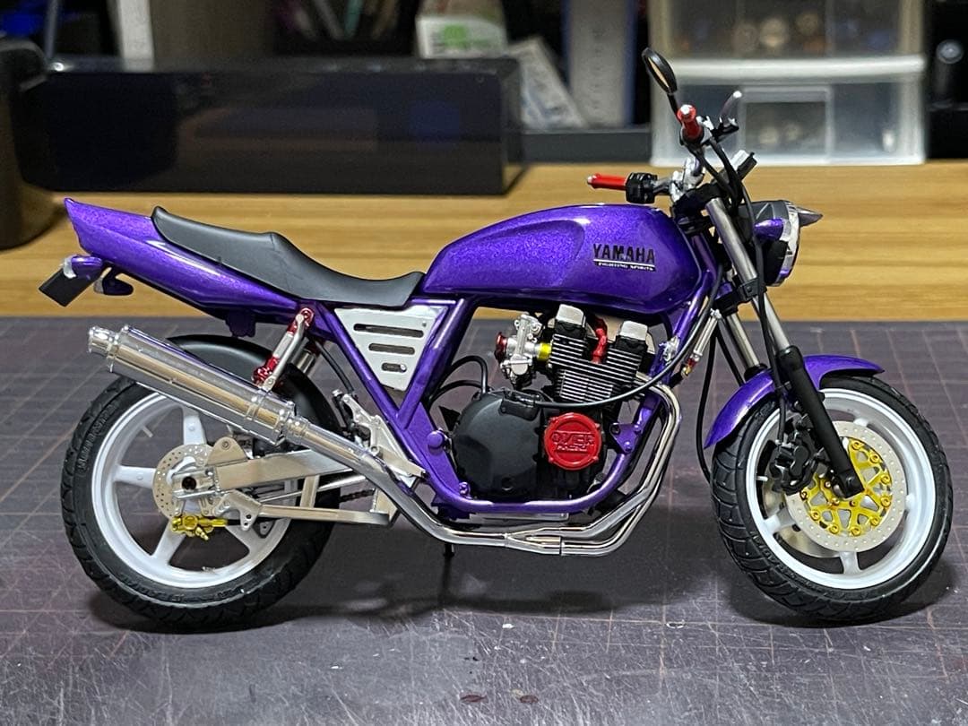 1/12 アオシマ製★XJR400RII★完成品