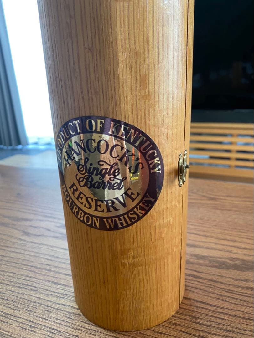 新品箱付ハンコックリザーブシングルバレル 750ml 44.5%バーボン