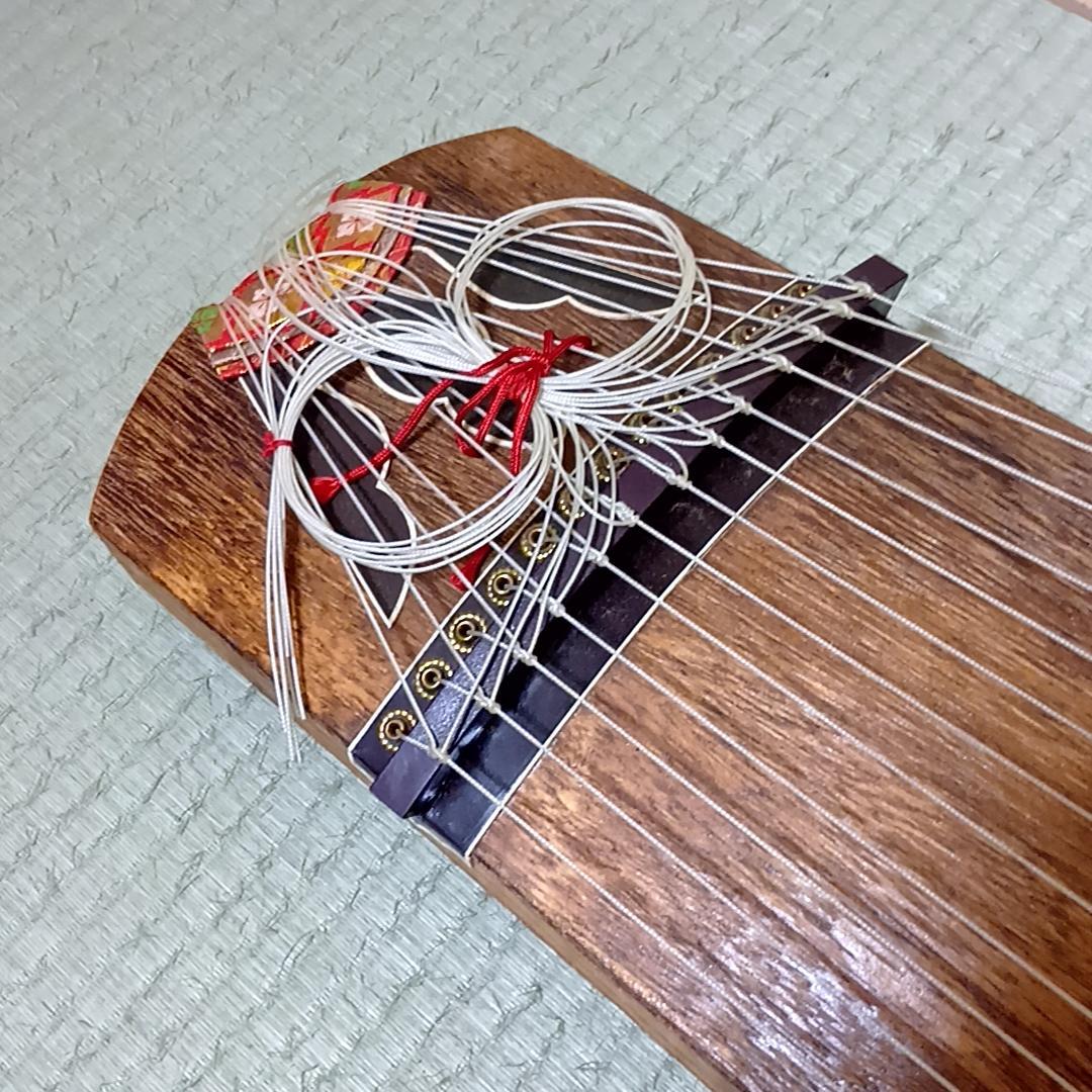 【レア】だれでも弾ける 高級三尺琴 弾龍　短琴　13弦　ミニ琴