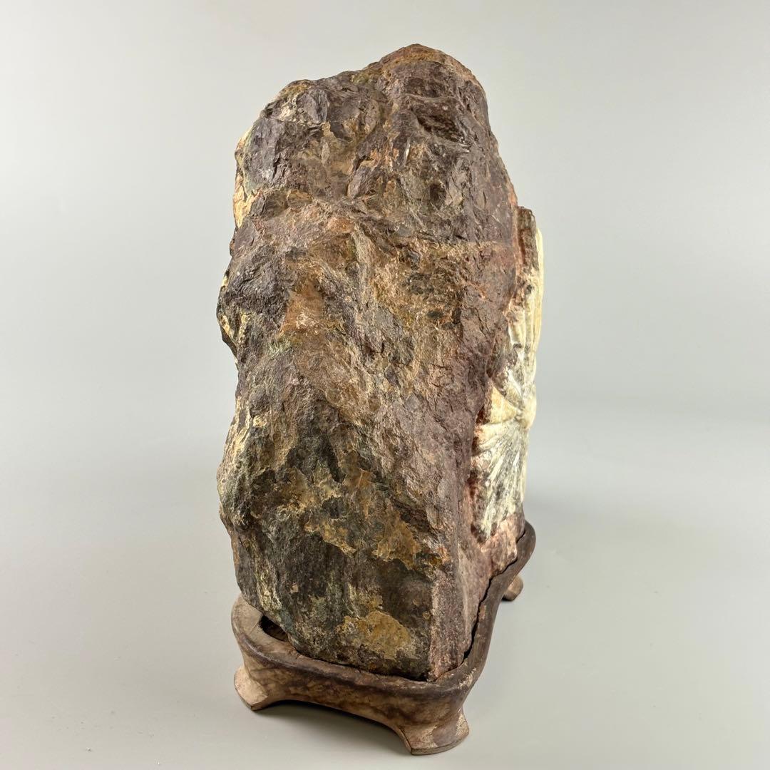 古美術 菊花石 飾石 天然石 約10.4kg 盆石 鑑賞石