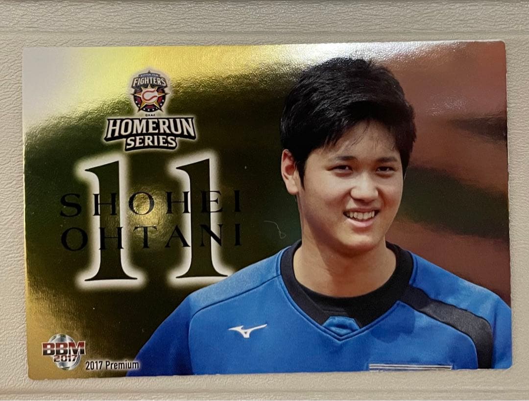 美品 レア 大谷翔平 ニッポンハム ホームランソーセージカード 2枚 サインあり