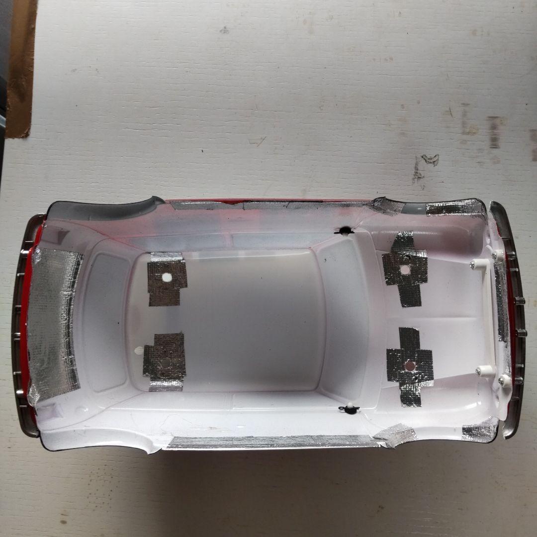 タミヤ ミニモンテカルロ、M05PROブルーメッキバージョン