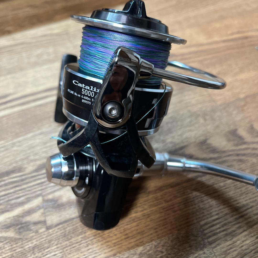美品 ダイワ 16キャタリナ 5000 替えスプール2個付き
