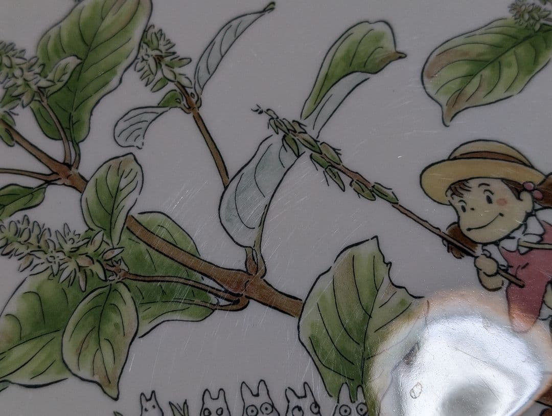 Noritakeとなりのトトロ カップ＆ソーサー＋大皿セット　　箱付き