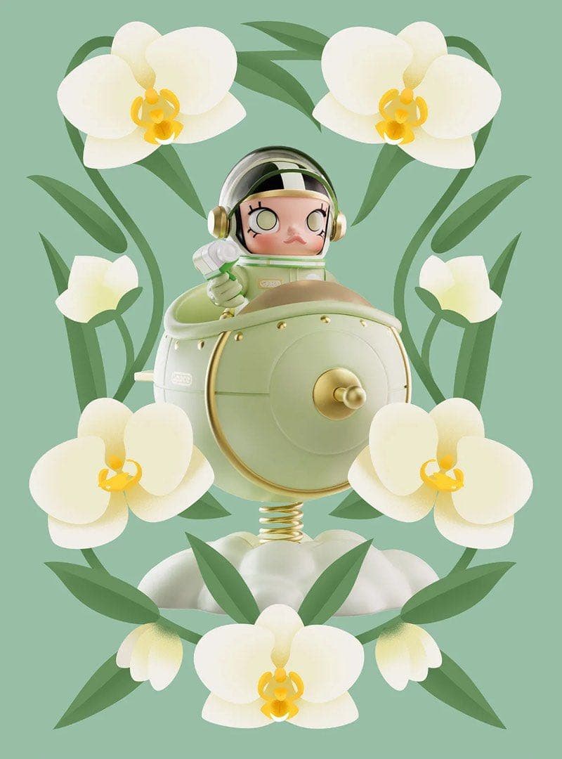 POPMART MEGA SPACE MOLLY 100% Blooming 蘭