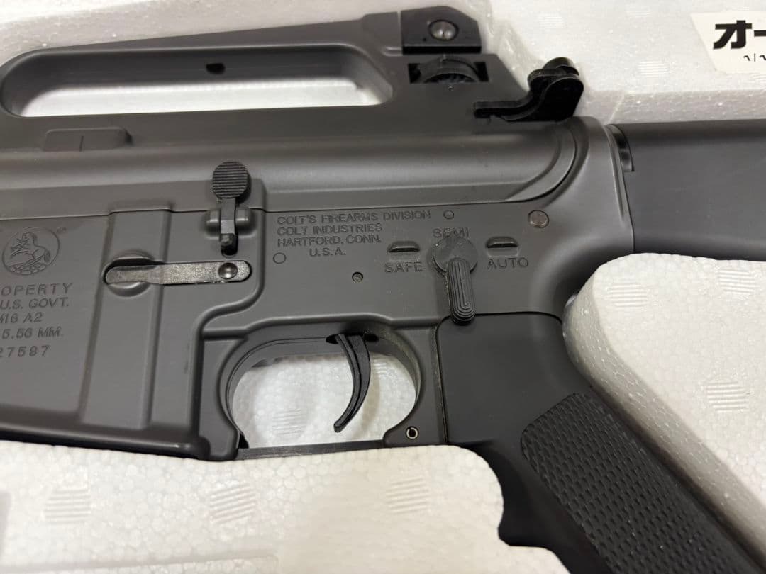 未使用 東京マルイ COLT M16 A2 オートマチック 電動エアガン