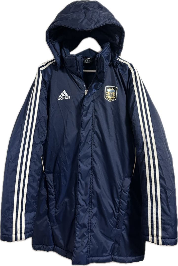超レア！サッカー アルゼンチン代表 ベンチコート メンズL アディダス アウター