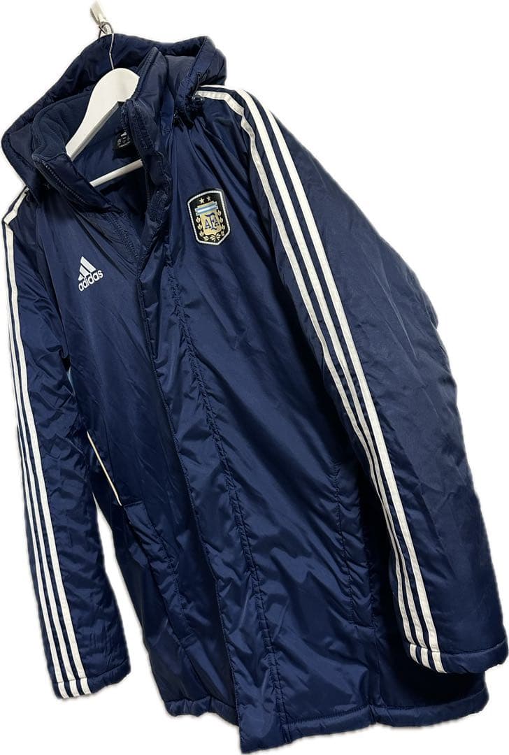 超レア！サッカー アルゼンチン代表 ベンチコート メンズL アディダス アウター