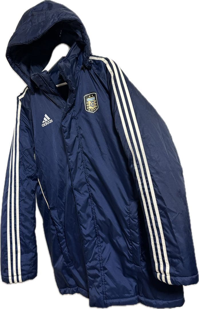 超レア！サッカー アルゼンチン代表 ベンチコート メンズL アディダス アウター