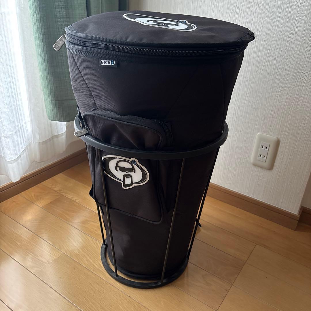 REMO ジャンベ 12インチ DJ0012-BE ケース＆カゴ3点セット