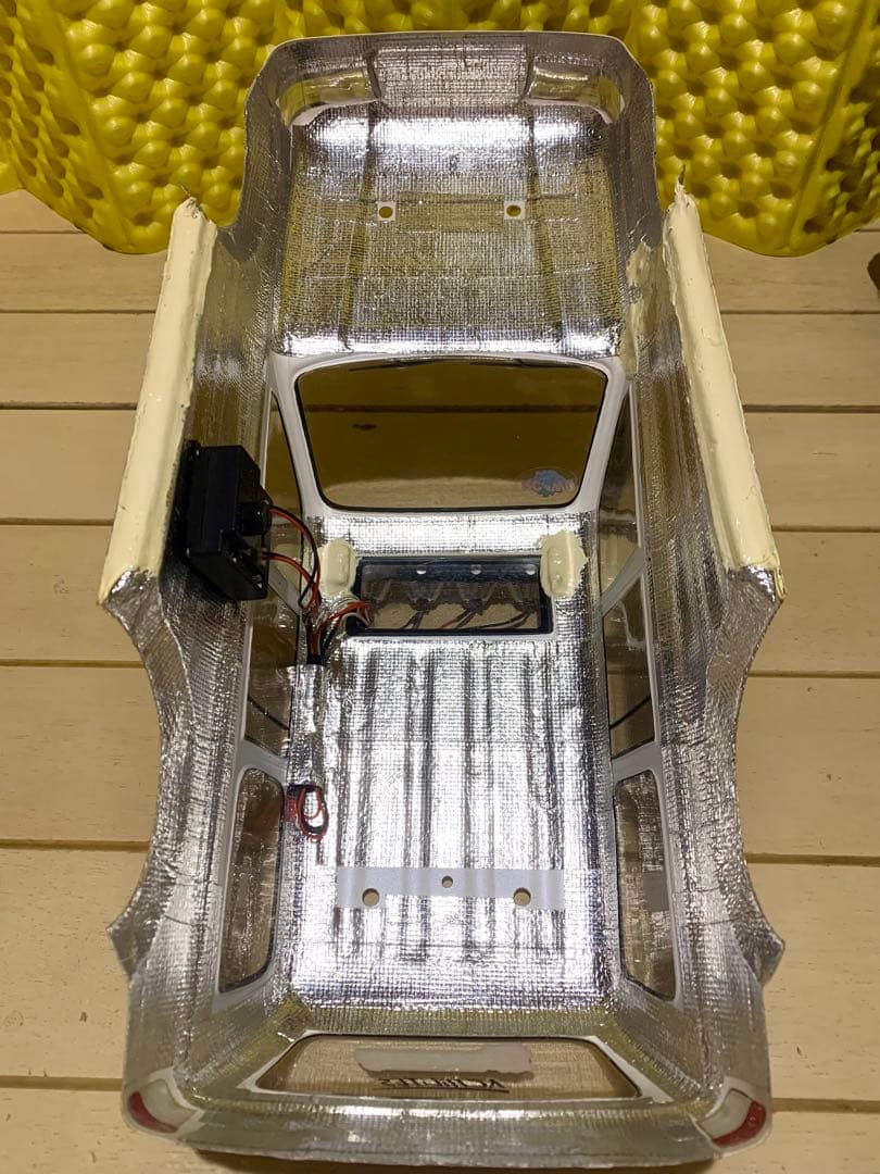 タミヤラジコンCR01フルセット　希少レアパーツカスタムウインチ付きランクル80