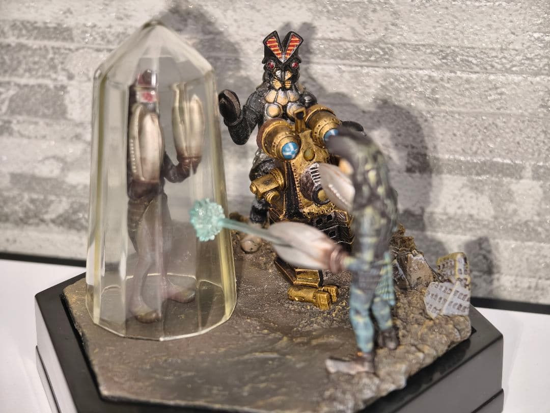 ウルトラパノラマファイト バルタン星人VSバルタン星人 怪獣 フィギュア