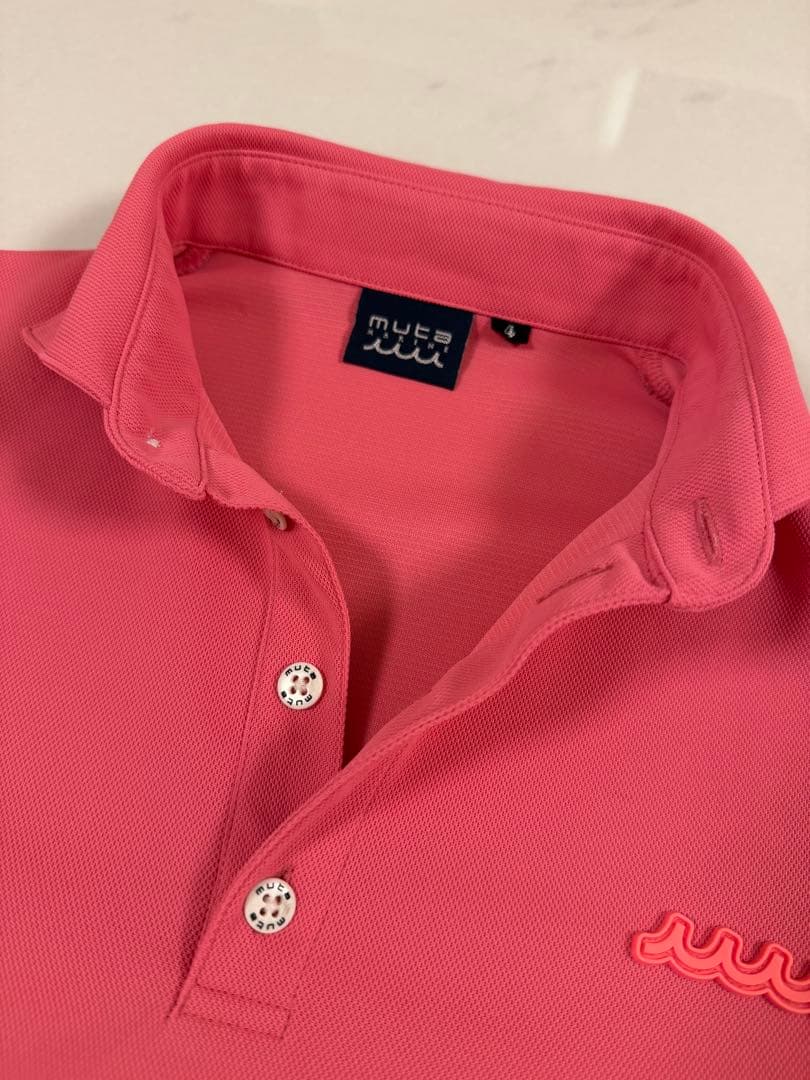 【定価¥22,000】muta ポロシャツ ピンク