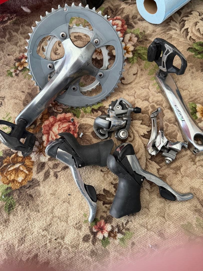 シマノ　ティアグラ 4600 ペダル付き