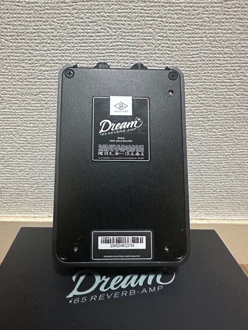 UAFX Dream '65 Reverb Amp エフェクター